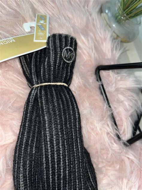 michael kors hat|michael kors fingerless gloves.